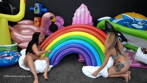 Jules and Raven Deflate-Destroy Part 01 4K (3840x2160)