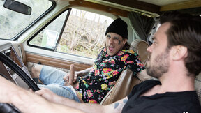 Gay hitchhiker fucking motorhome owner - Bo Sinn & James Fox