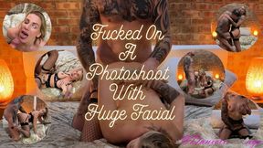 Fucked On A Photoshoot With Huge Facial