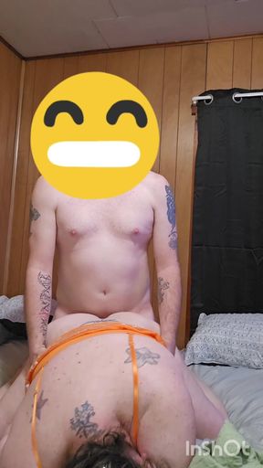 BBW Doggystyle Fuck to Creampie