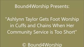 Ashlynn Taylor Performs Community Service - Short Version - SD
