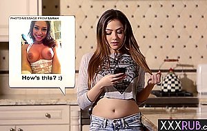 Passion pussy licking by hot lesbian MILF Sara Luvv for hot big ass MILF