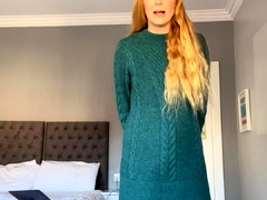 Cumshot amateur MILF suck and jerks dude in the bedroom