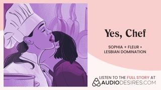 Lesbian chef boss dominates you &amp; helps herself to dessert | Erotic audio porn