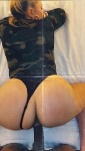 BULLY BRONZE-**AMATEUR INTERRACIAL**HOT PETITE MILF WIFE SUBMITS to BBC NEIGHBOR