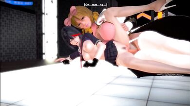 Ryuko Matoi Cosplay Gets Her Cunt Filled With Nails