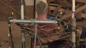 Boynapped.com: Trimmed Deacon Hunter fetish sucks uncut cock