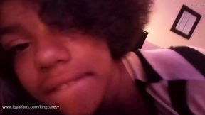 My girlfriend made me cum inside her