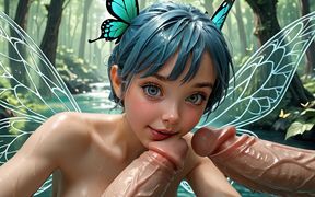 Ai Anime Fairy Gets Hard Fuck in Forest