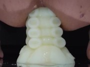 bad dragon ika L フルストロークでアナニーします。ラストにアナルズームあり。