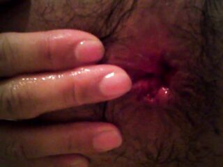 the gay is drilled by his finger