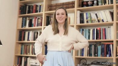 Sissy Wife Pegged In Chastity - Clara Dee POV