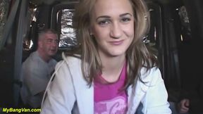 Her first bang van orgy