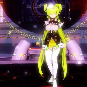 Honkai Impact 3 - Cute Teen Sexy Dance and Gradual Undressing