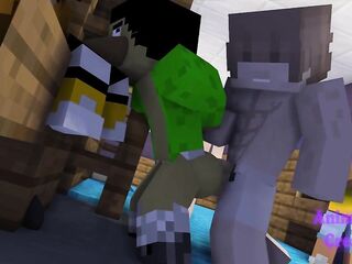 Our Secret College Club / Minecraft Homo Porn