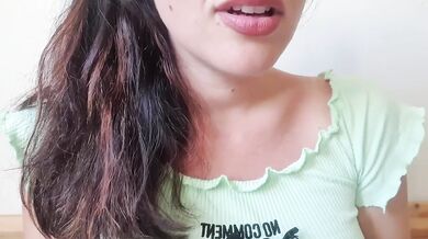 German slut deep throats your cock with fetish spit and dirty talk