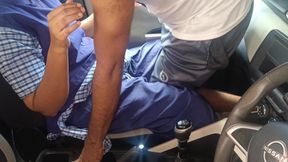 Uniform College Girl Car Sex with Step Father Part 3