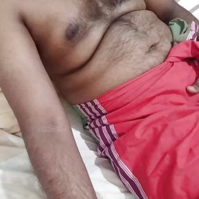 Desi uncle sarong underwear and nipples