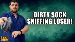 KingMarti: Dirty Sock Sniffing Loser! - 4k UHD