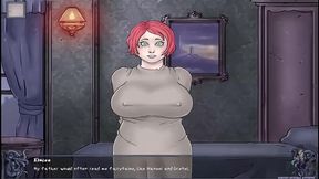 Redhead Doctor Role-Plays Hospital Fantasy With Giant Boobs & Anime Cutie