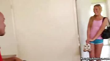 Ally Kay Fucks Frat Guy With Big Dick To get Into Sorority