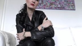 Beautiful Wristwatches and Short Leather Gloves, JOI Lady Victoria Valente
