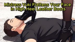 Face Crush in High Heels - Yuki Hammers Your Face Under Elegant Boots