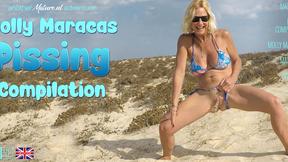 ”Compilation of Mature Molly Maracas pissing”