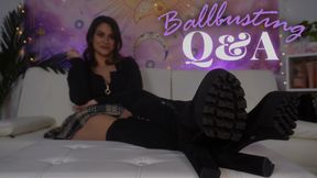 Ballbusting Q&A
