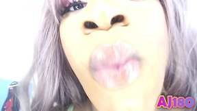 Aj180 drowns tiny intruders with cum in giantess gummy crush