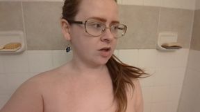 Shrunken loser in the shower