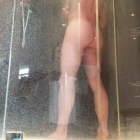 Taking my shower