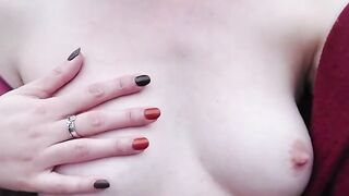 TeensWalkInThePark- Sexual Exploration with Older Man Ending In Orgasm For barely legal Blonde