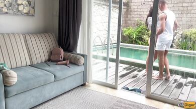 Slutty Babysitter Must Fuck Her Boss To Keep Her Job - Public Cumwalk