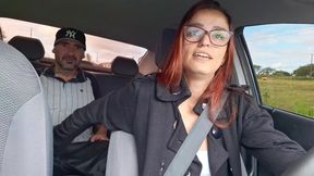 Casada motorista de aplicativo pegou passageiro se masturbando!