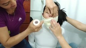 Huge Microfoam Gag