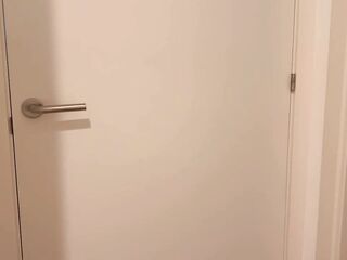 Hot stepmother cleans the abode in nature's garb in front her stepson and helped him to reduces his boner