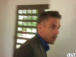 VIXEN Nasty Headmistress Likes Teasing Her Chap In Front Of His