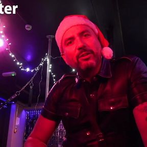 Spend Christmas in a cage with a leather Master PREVIEW