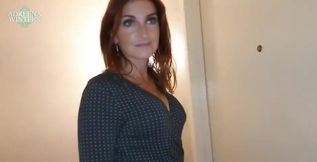 Part 1 of an epic QOS orgy! Watch me get ready and walk to the hotel room with my cuck filming everything.