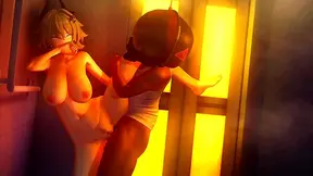 Bonded MILF Submits to Rough Anime Sex for Her Master's Pleasure Game Showdown