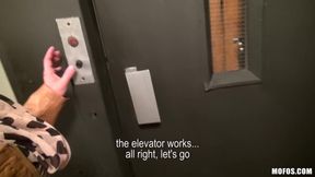 Pickups - Blonde Tonya Takes Steve Cash to Flaunt Her Large Bust & Get Fucked in Hallway