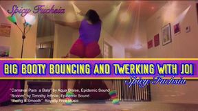 Big Booty Bouncing and Twerking with JOI, mp4 720