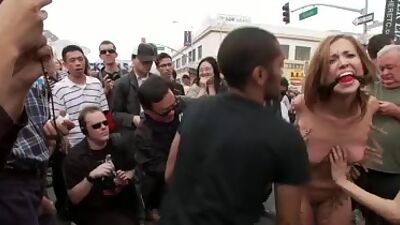 Slave zippered at Folsom Street Fair