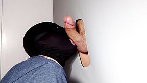 Regular Straing Football Player Of My Blowjobs Is Passed Through Gloryhole After Training