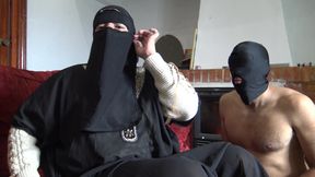 60 year old arab granny loves his asshole