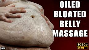 KingMarti: Oiled Bloated Belly Message - Full HD 1080p - MOV