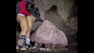Hiking &amp_ fucking in scenic views