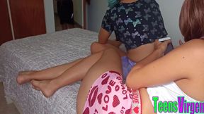 Mi Hermana Y Mi Sobrina Estan Jugando En Mi Habitacion Y Logro Follarme A Mi Sobrina Y Mi Hermana Es Complice Y No Dira Nada 15 Min