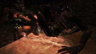 skyrim Two worms fuck Alexstrasza